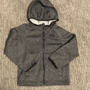 The North Face Hoodie Gray Zipper 3T
